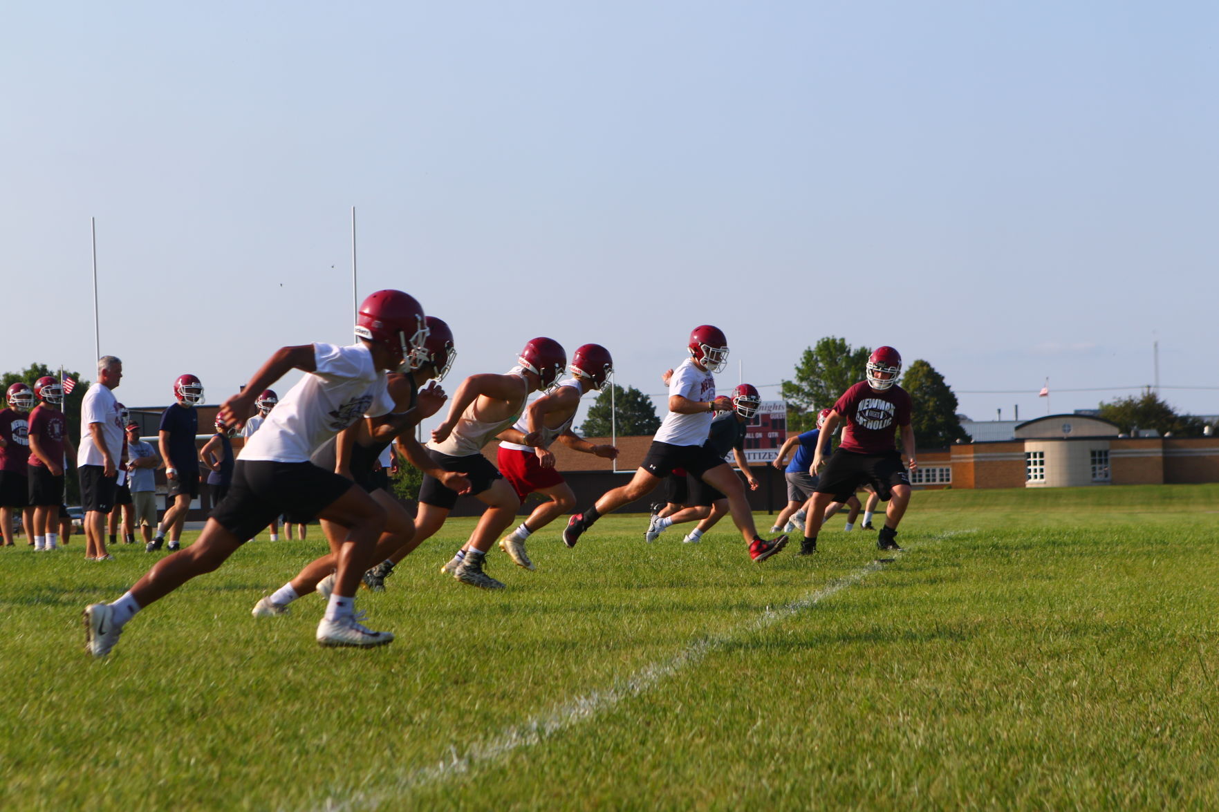 NC football practice 3